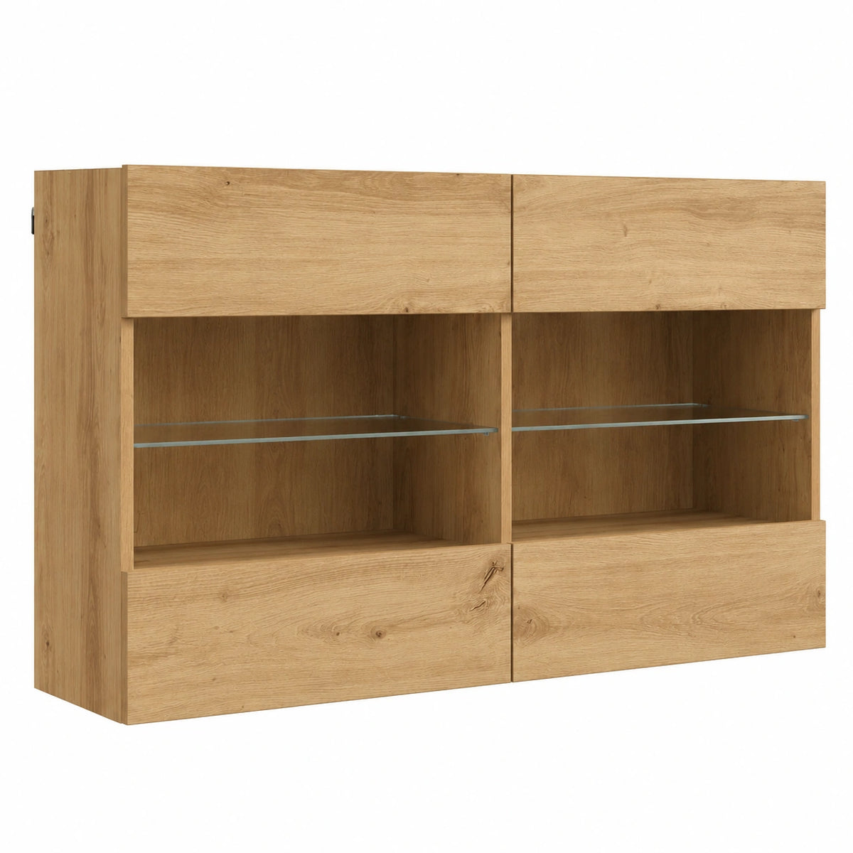 Meuble TV, avec rangement, 98,5 x 30 x 60,5 cm, pour le salon