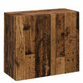 Meuble TV, avec rangement, 59,5 x 31 x 60 cm, pour le salon