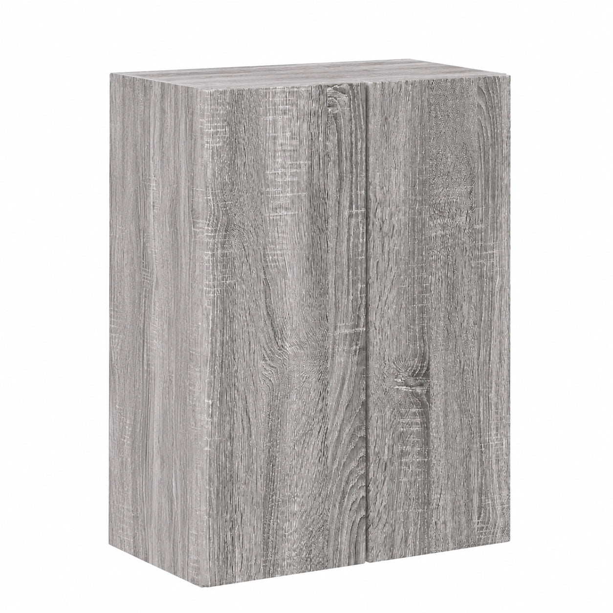 Meuble TV, avec rangement, coloris gris, 59,5 x 31 x 80 cm, pour le salon