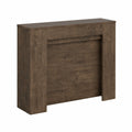 Table console, extensible, en noyer, pour l’entrée ou le salon