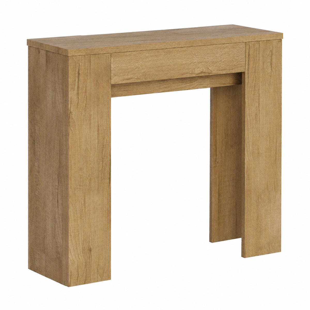 Table console, en chêne, extensible, pour l’entrée ou le salon