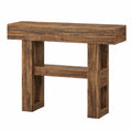 Table, avec rangement, coloris marron, pour les espaces de vie